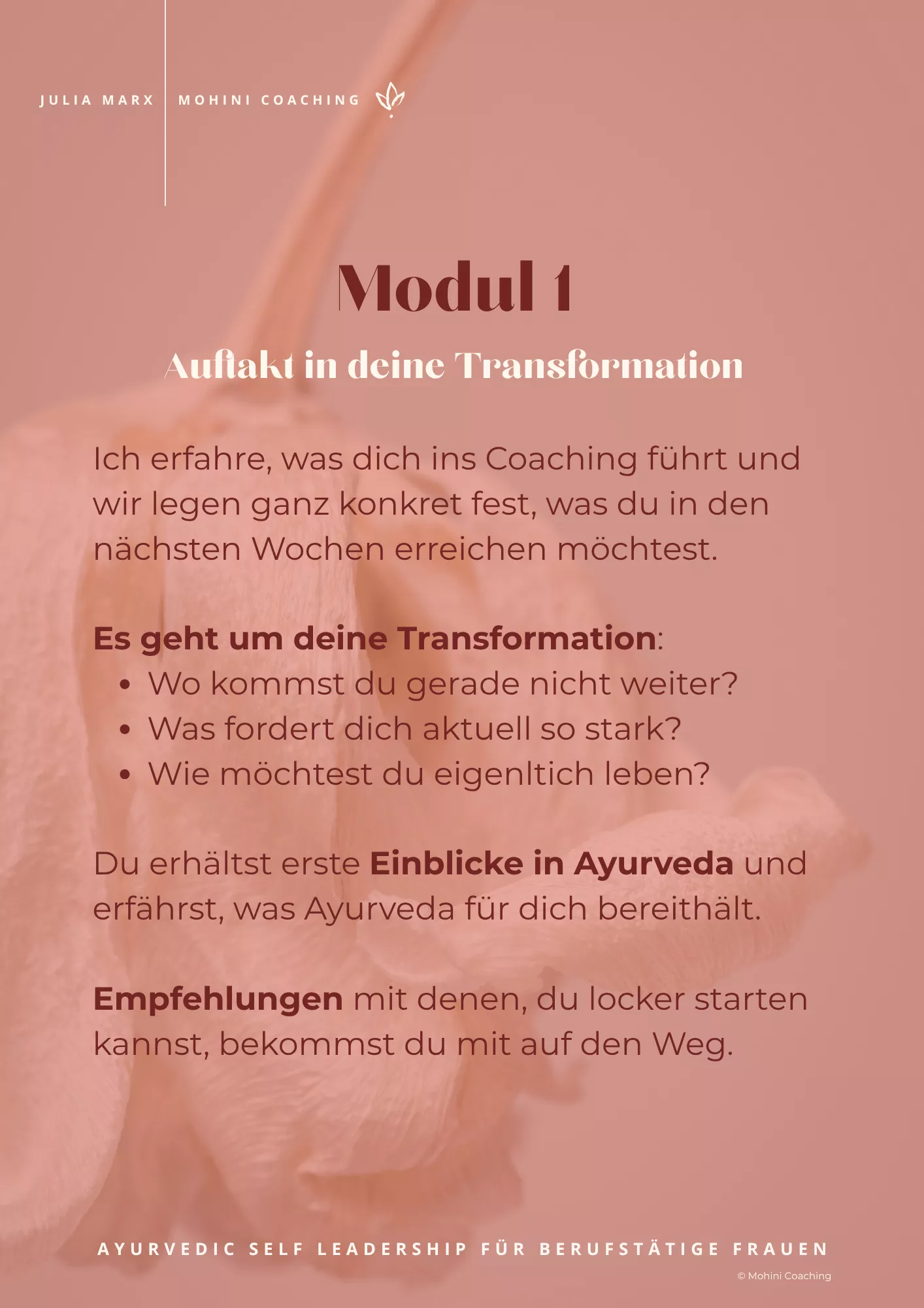 Ayurveda kennenlernen