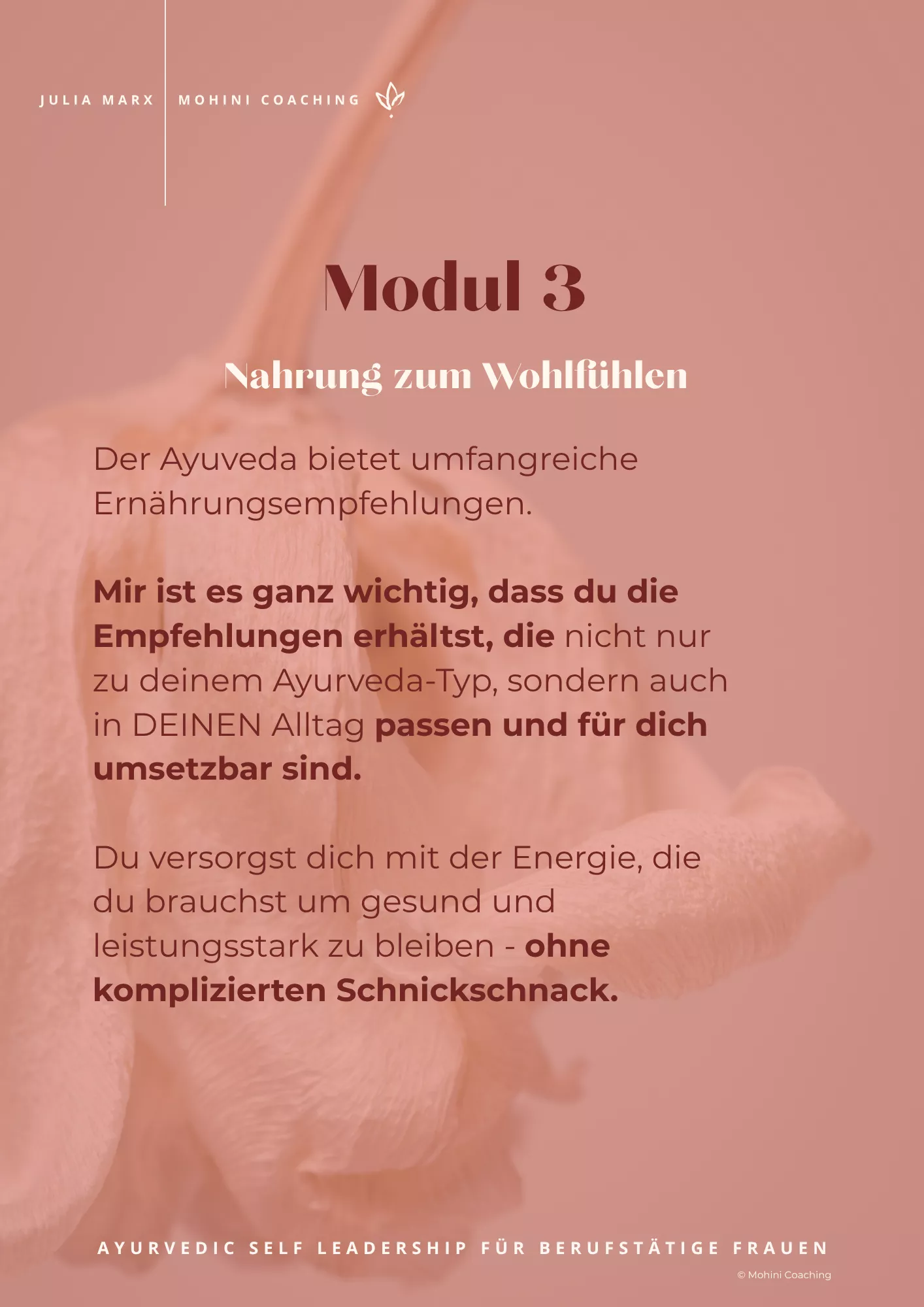 Ayurveda Ernährungsberatung