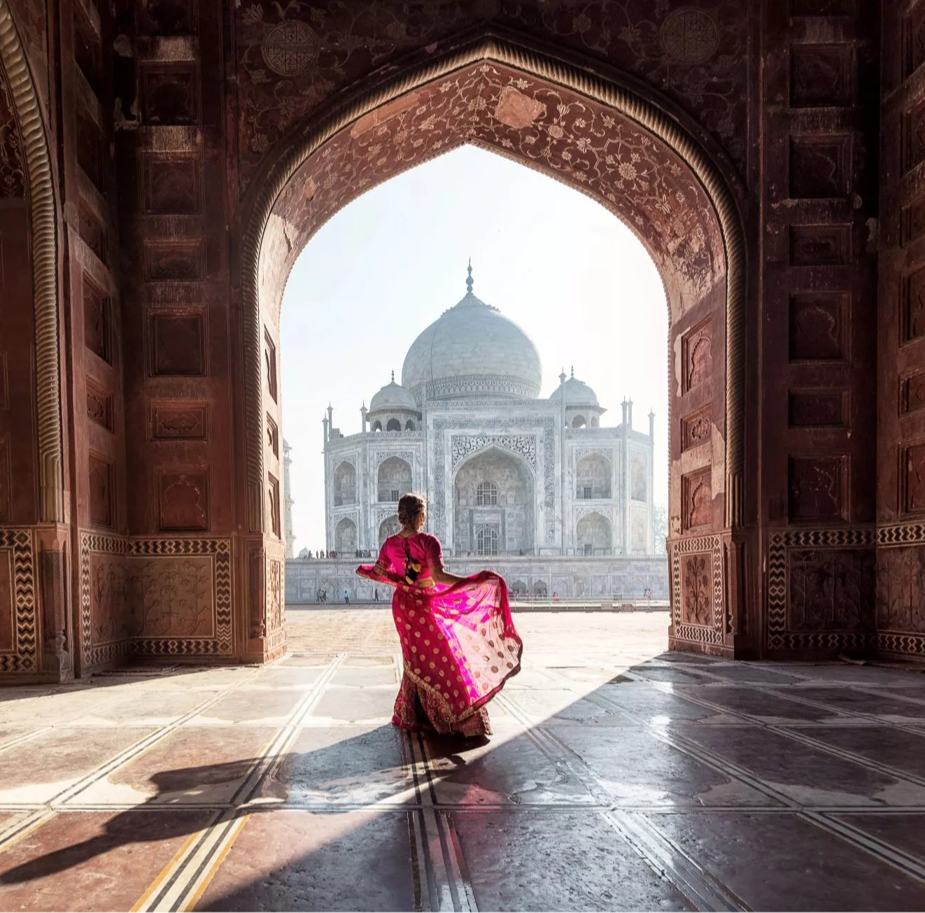 Starke Frau in Selbstführung